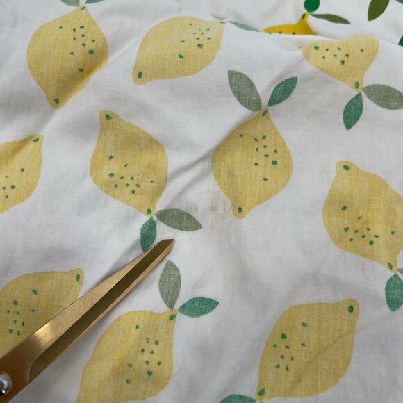 HANNA ANDERSSON HOME Crib Fitted Sheet Lemons Hanna Home Baby Infant Nursery - Picture 12 of 12